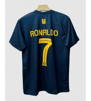 Lacne Muži Futbalové dres Al-Nassr Cristiano Ronaldo #7 2023-24 Krátky Rukáv - Preč